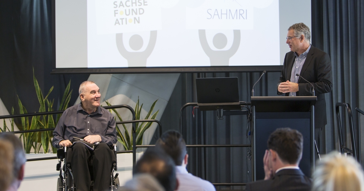 Neil Sachse Foundation joining forces with SAHMRI