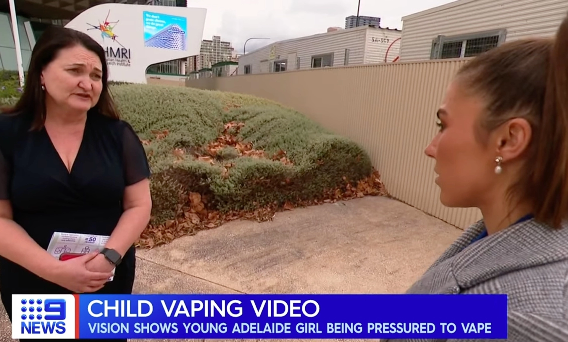 Shocking child vape video