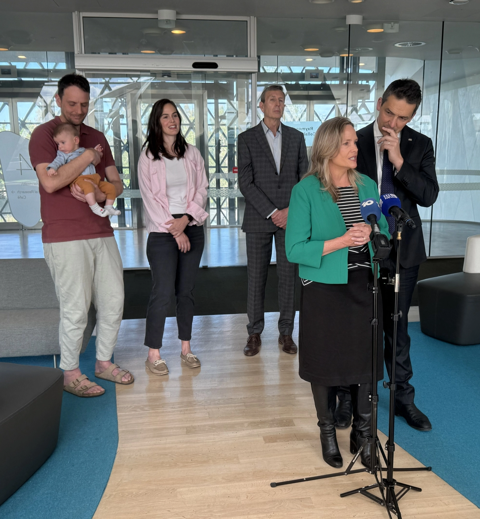 National expansion of world-first preterm birth prevention program announced as health and medical research strategy launches at SAHMRI
