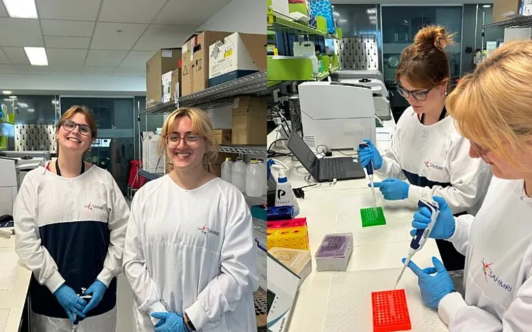 Indigenous genomics interns explore soil microbes to support health of Country