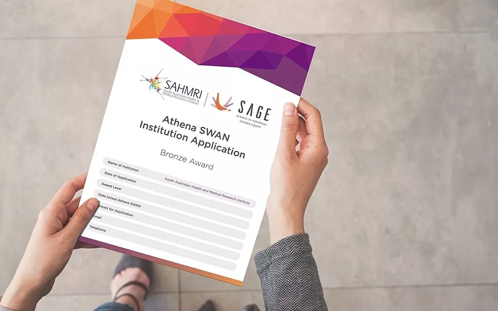 SAGE endorsement for SAHMRI’s equity initiatives