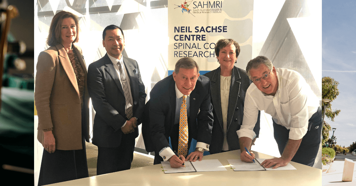 Partnership to strengthen SA spinal cord injury research