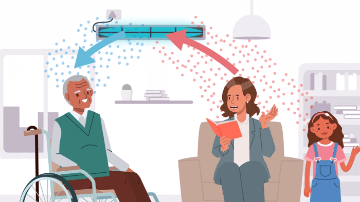 UV technology zaps airborne viruses to protect the elderly - Cosmos Magazine